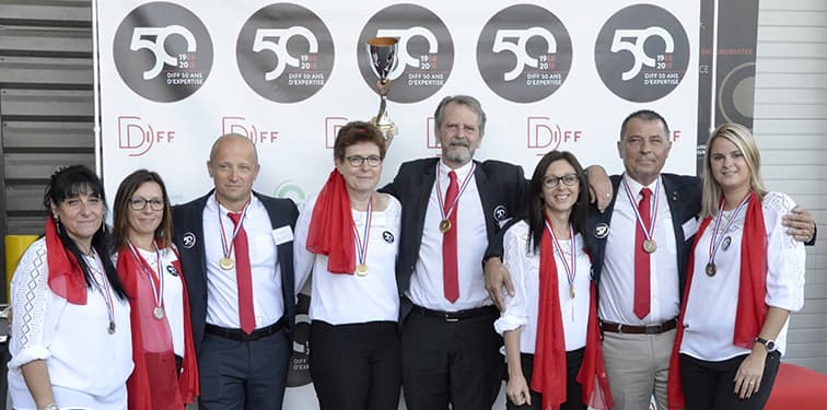 les 50 ans de diff 50 ans de service